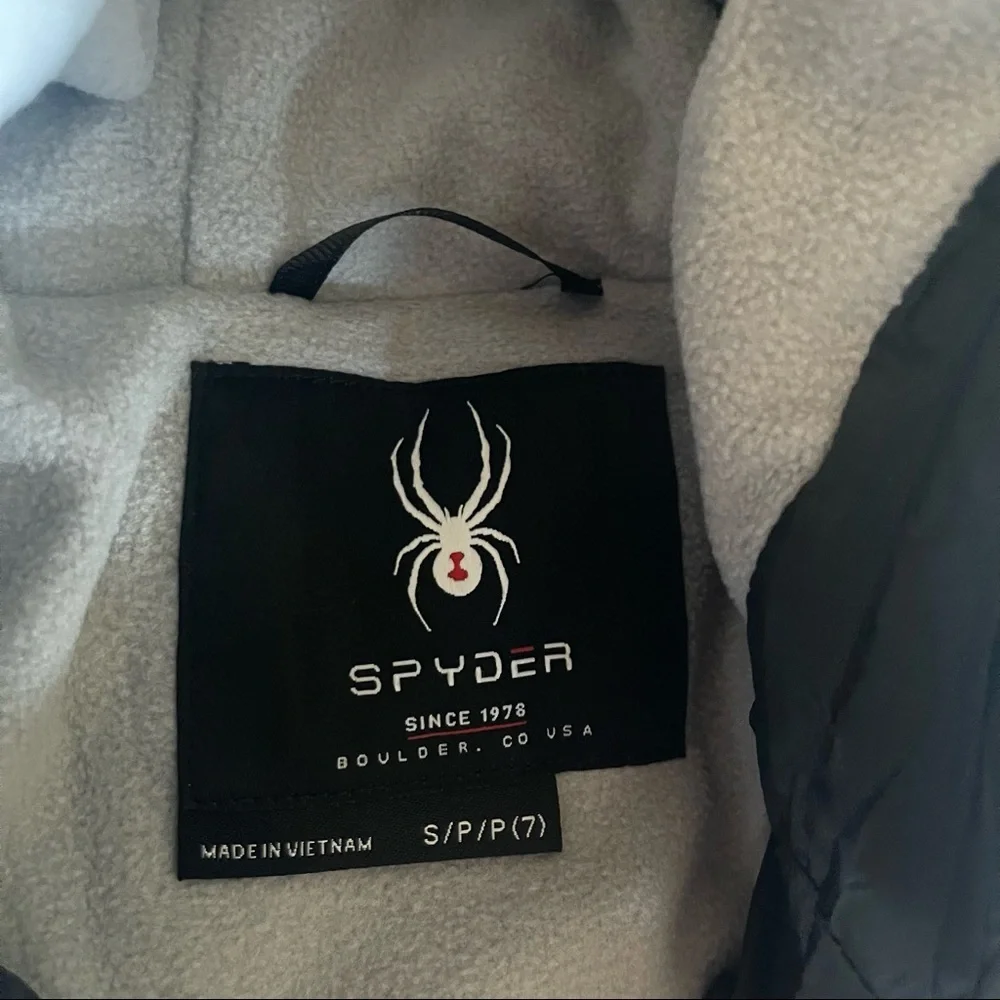 NWT Spyder Clara Short Puffer Jacket